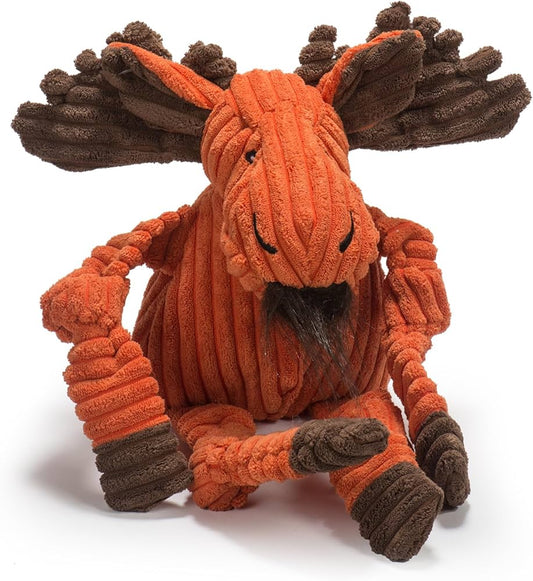 HuggleHounds Knottie Moose Dog Toy