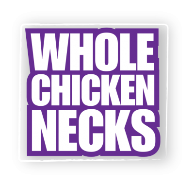 Perfectly Raw Chicken Necks